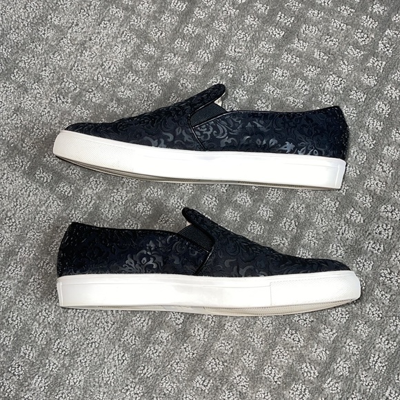 Karl Lagerfeld Paris Embroidered Slip-On Sneakers - Picture 5 of 8